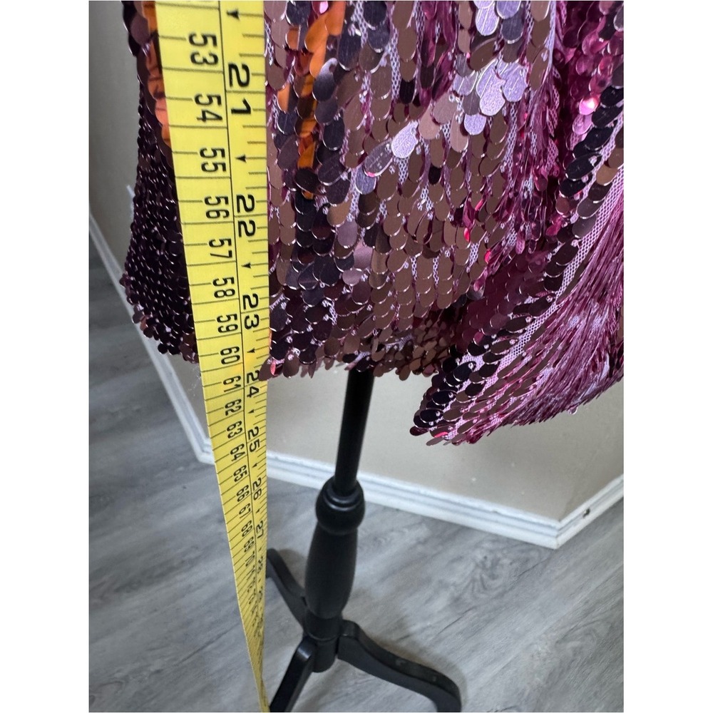 Hot Pink Sequin-Accent Blazer - Picture 7 of 14